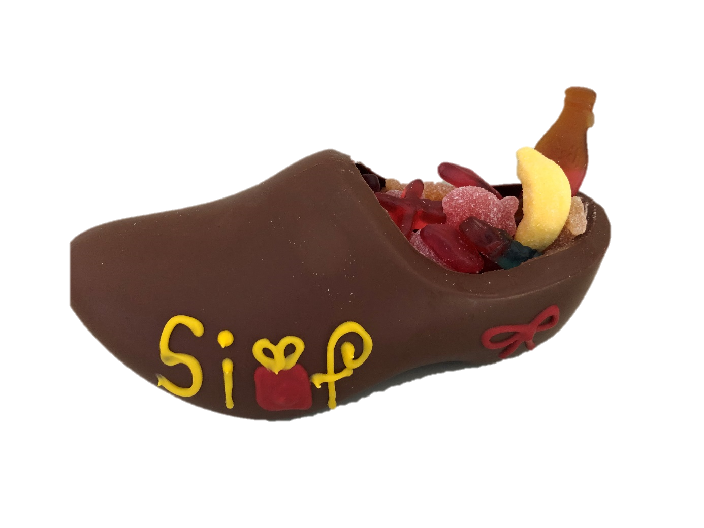 Schoen gevuld met snoepjes